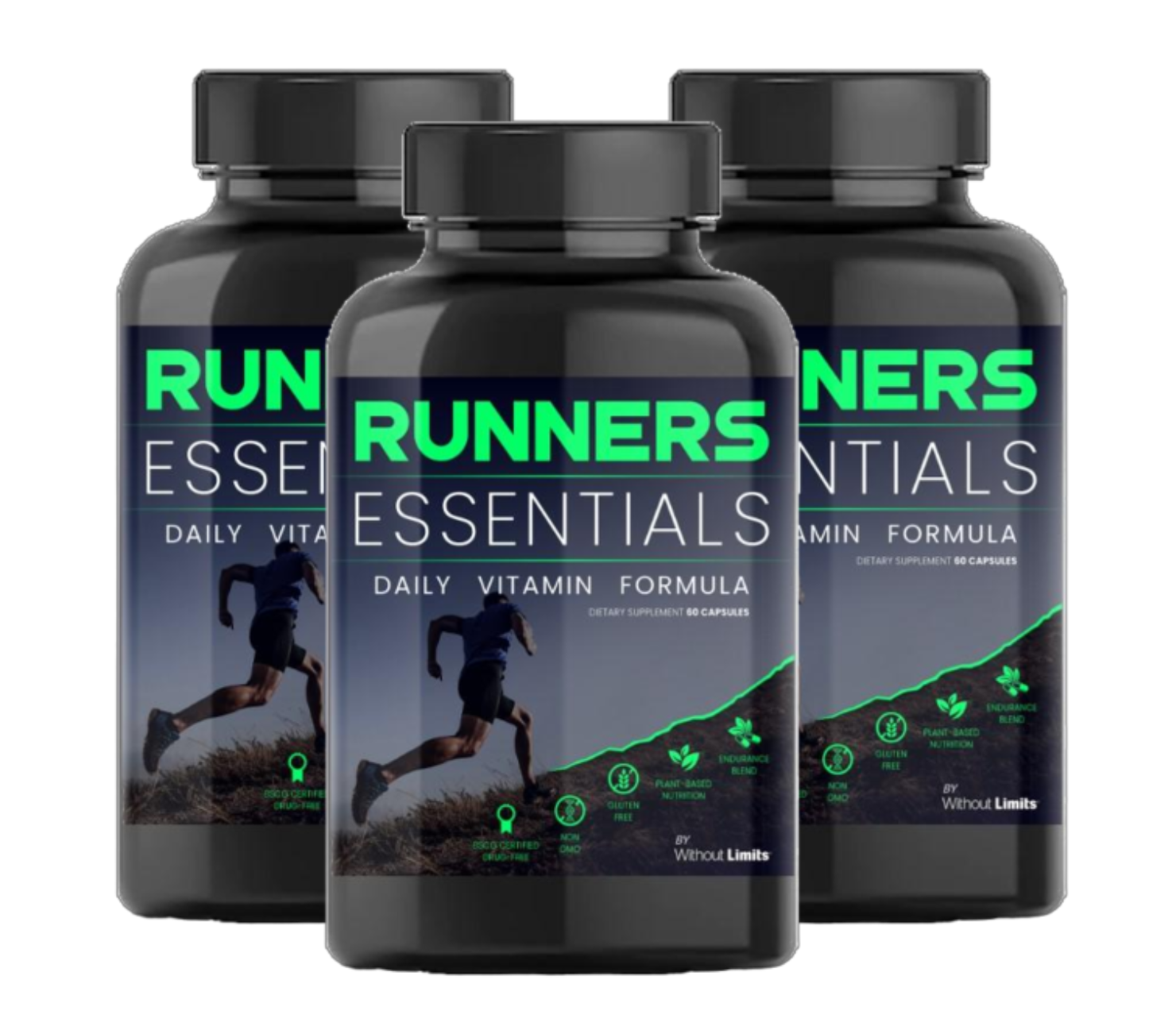 Runners Essentials Daily Vitamin Formula • 3 Month Supply