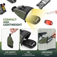ROCKBROS Bicycle Saddle Bag 0.45L