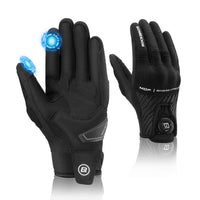 Full Finger Cycling Gloves Touchscreen Breathable Flexible Padded