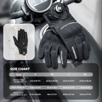 Full Finger Cycling Gloves Touchscreen Breathable Flexible Padded