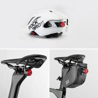 ROCKBROS R0 Smart Brake-Sensing Waterproof Tail Handle Plug Light Auto Sync