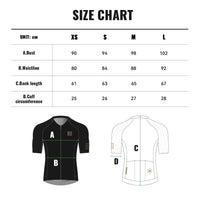 ROCKBROS Men's Short-Sleeve Cycling Jersey Diamond Pattern