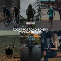 ROCKBROS Road-to-Sky Spring Summer Cycling Gloves Full Finger Touch Screen