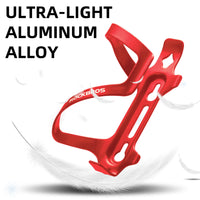 ROCKBROS Bike Water Bottle Holder Alloy Aluminum Bicycle Cage for Road and Mountain Bikes