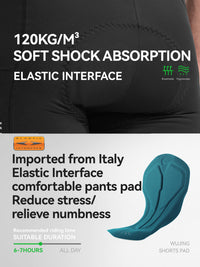 Road to Sky – Men’s Soft Shock Absorption Cycling Shorts