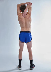 Men's Royal Blue 2" Half Split Shorts (XS, S, M, L, XL)