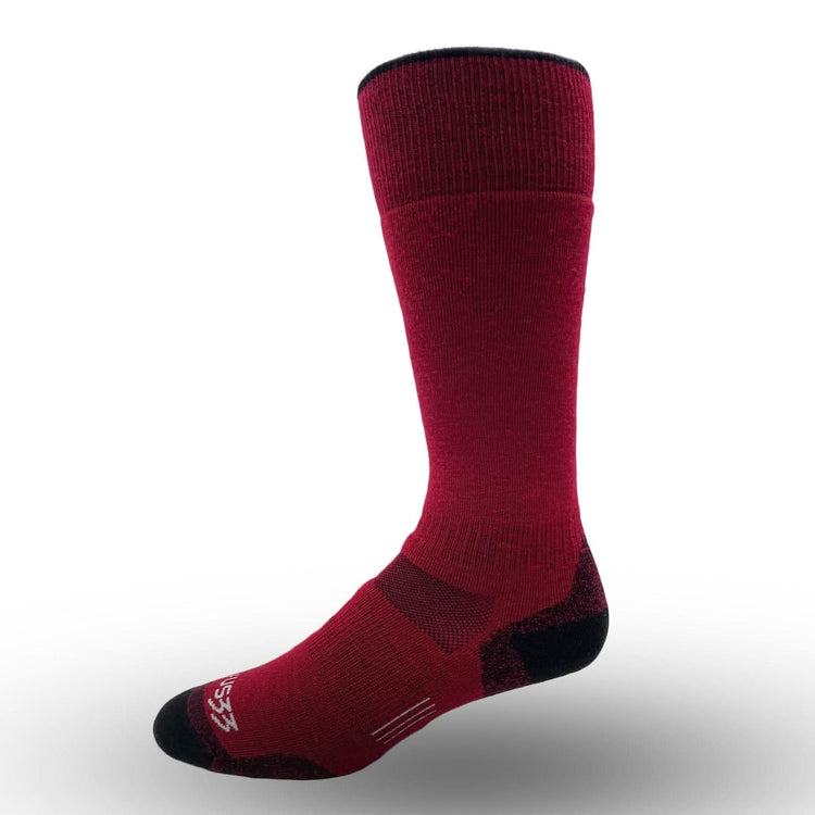 Lightweight - Over the Calf Wool Socks Mountain Heritage