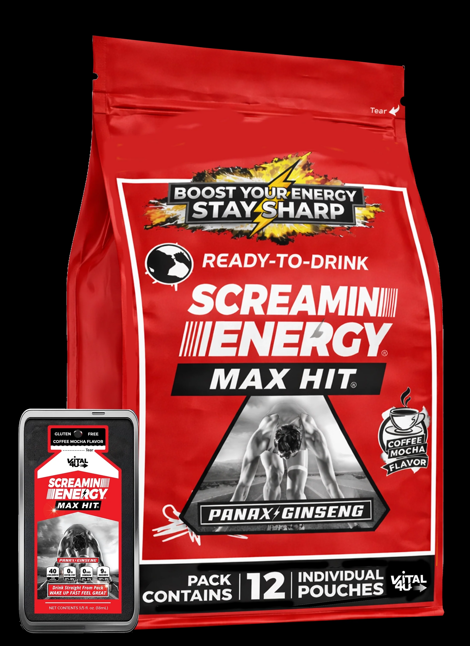 Screamin Energy Coffee Mocha