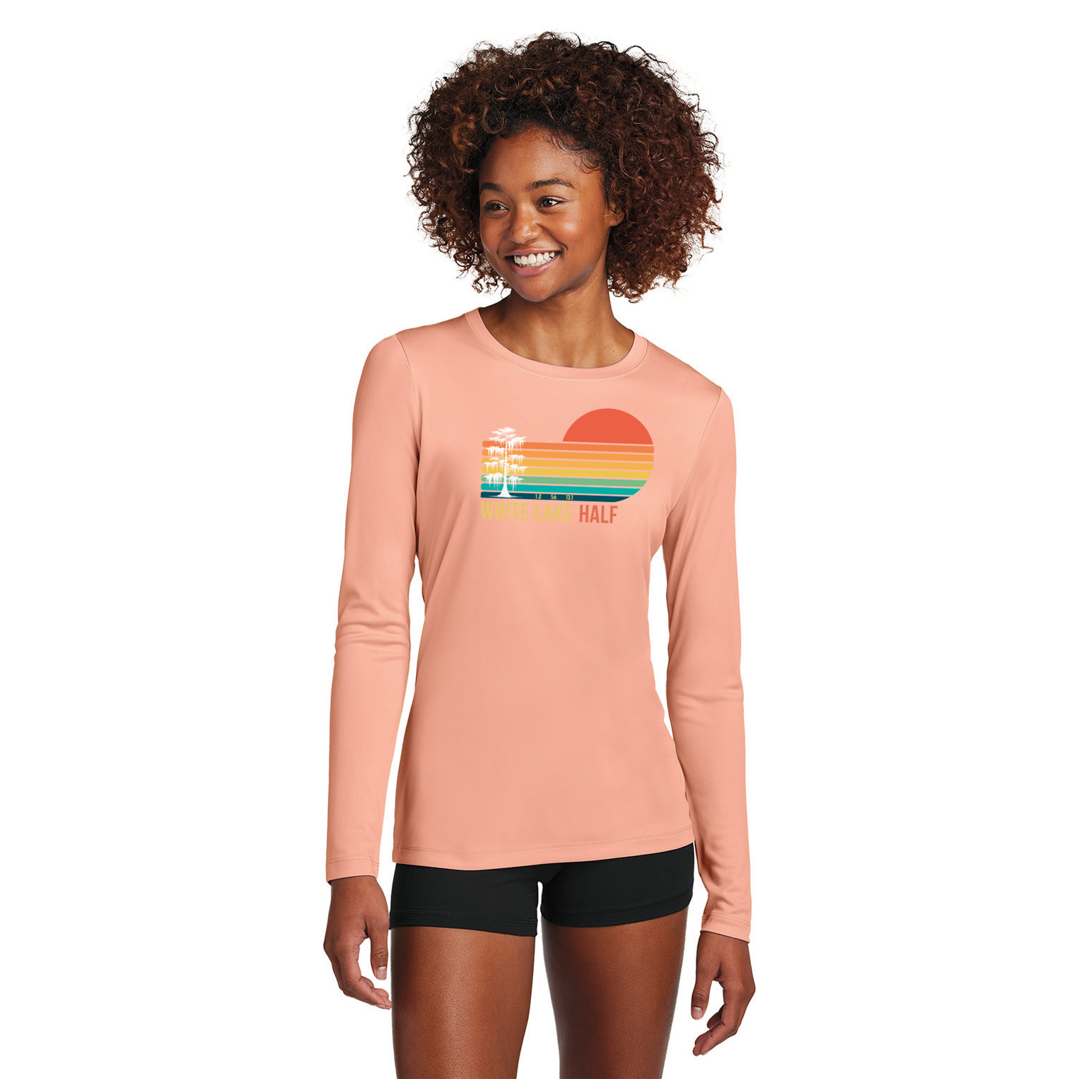 White Lake Half Ladies' Posi UV Pro L/S Tee w/ UPF 50+