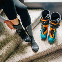 Merino Wool Snowboard Socks - Lightweight Over The Calf