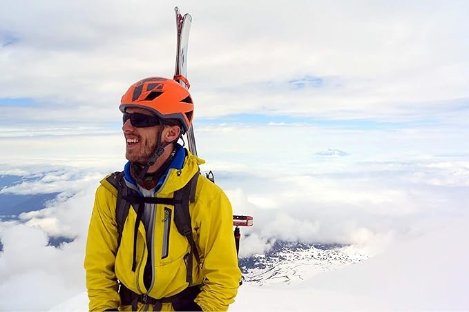 Optic Nerve, Steelhead, Unisex Sports Sunglasses - Shiny Black Frame