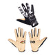 Cinelli Supercorsa Long FInger Cycling Gloves (Black/White Cinelli Pattern)