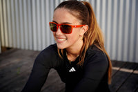 Silverton TRAIL26 Translucent Orange | Trail Running Sunglasses