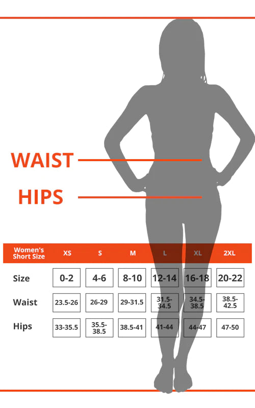 Women's Flex-Fit Compression Shorts 2-inch Inseam