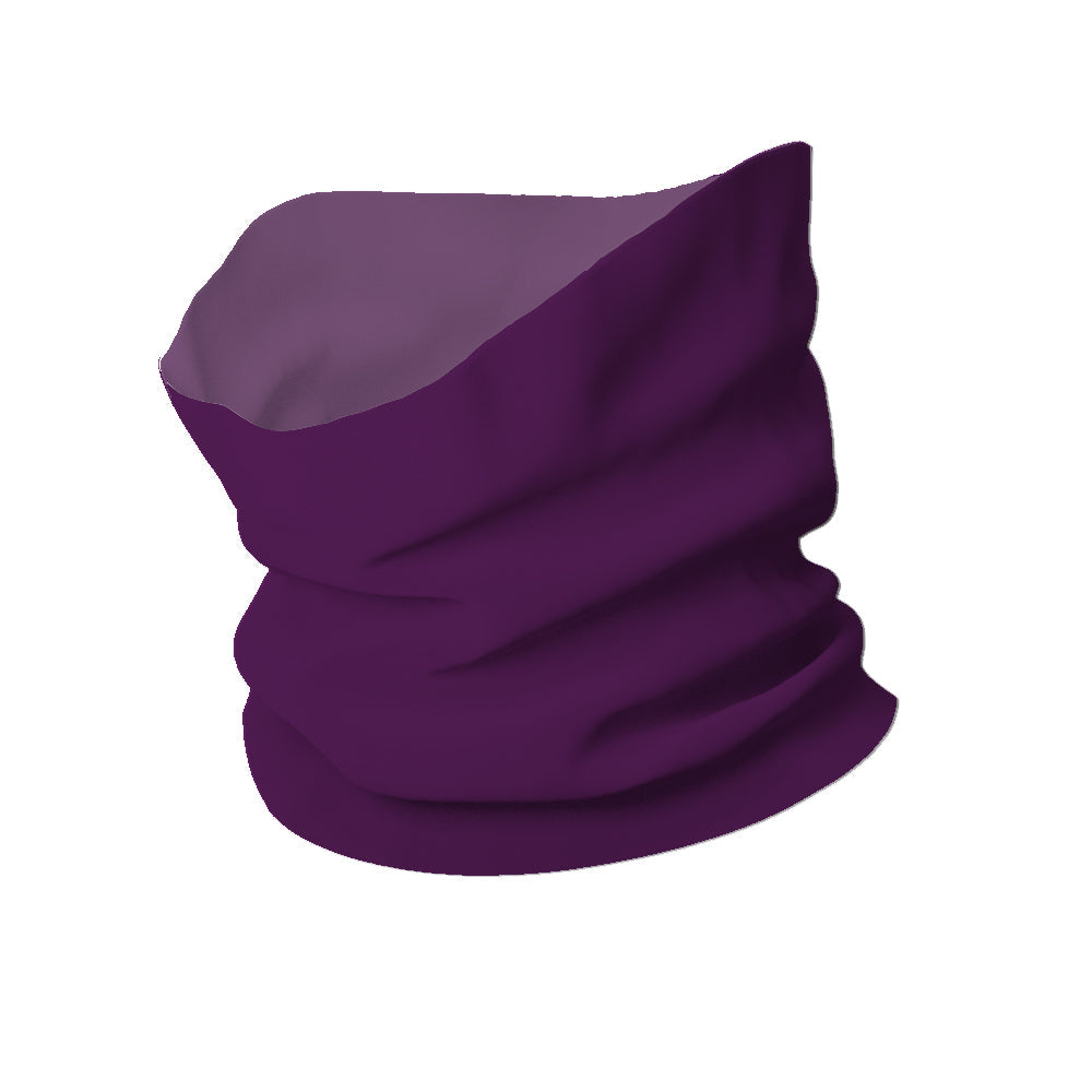 Adult Solid Color Wicking Neck Gaiter (12" Length)