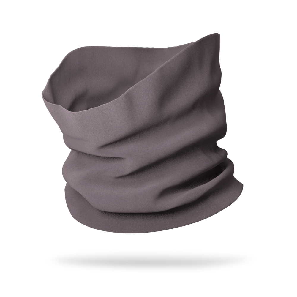 Kids Solid Color Wicking Neck Gaiter (12" Length)