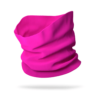 Adult Solid Color Wicking Neck Gaiter (12" Length)