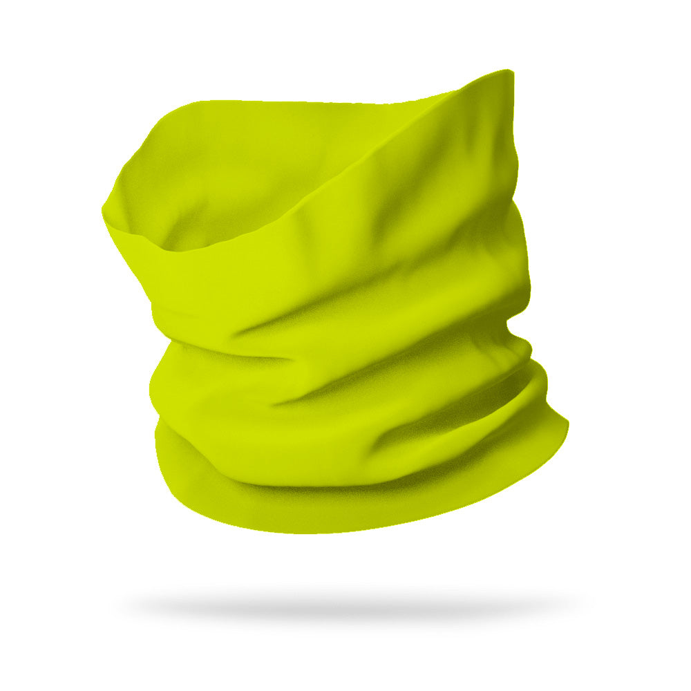 Kids Solid Color Wicking Neck Gaiter (12" Length)