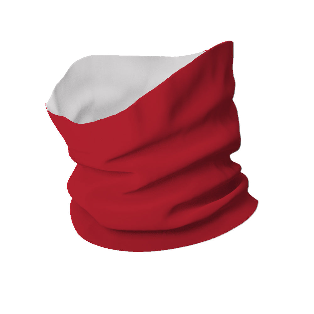Adult Solid Color Wicking Neck Gaiter (12" Length)