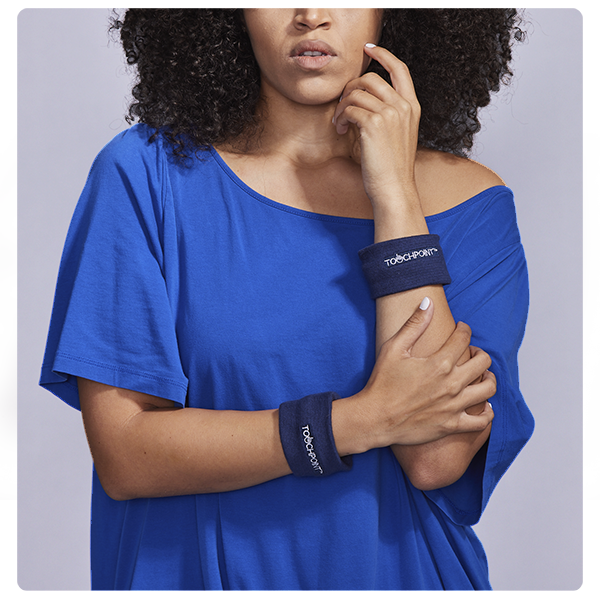 Zippered TouchPoints™ Sweatbands