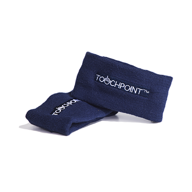 Zippered TouchPoints™ Sweatbands