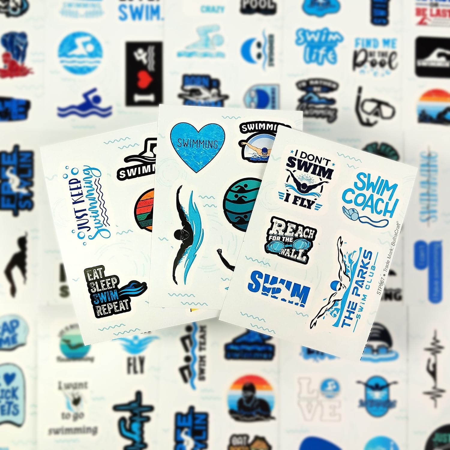 93 Swimming Stickers Collection