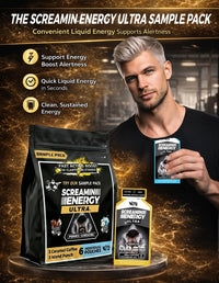 Screamin Energy Ultra Sample Pack - 6 Pouches