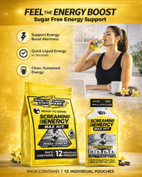 Screamin Energy Vanilla Latte Sugar Free