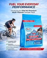 Vital 4U Vitamin Sample Pack - 6 Pouches
