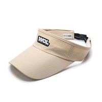 Breathable Lightweight Mesh Visor w/ PVC Rubber Patch