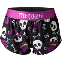 Women's Skulls 1.5" Split Shorts