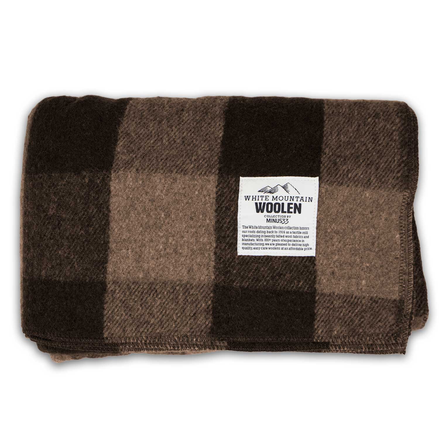 Lodge Twin Blanket White Mountain Woolen