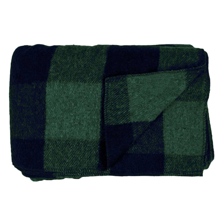 Camp Throw Blanket White Mountain Woolen