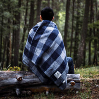 Camp Throw Blanket White Mountain Woolen