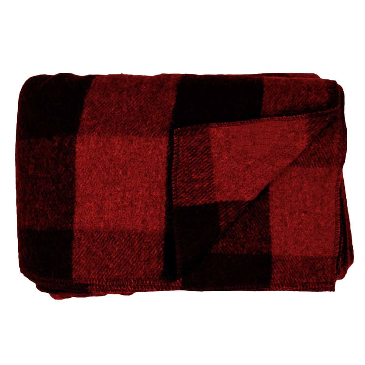 Camp Throw Blanket White Mountain Woolen