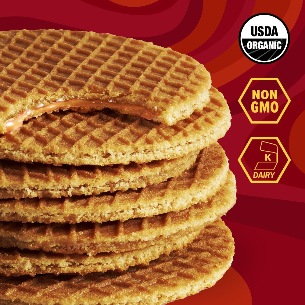 Peanut Butter Strawberry Waffle Box of 16