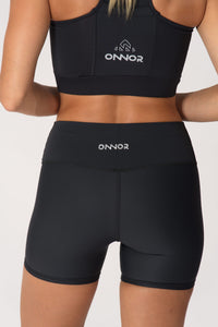 Women's Fitness Black Pro Short