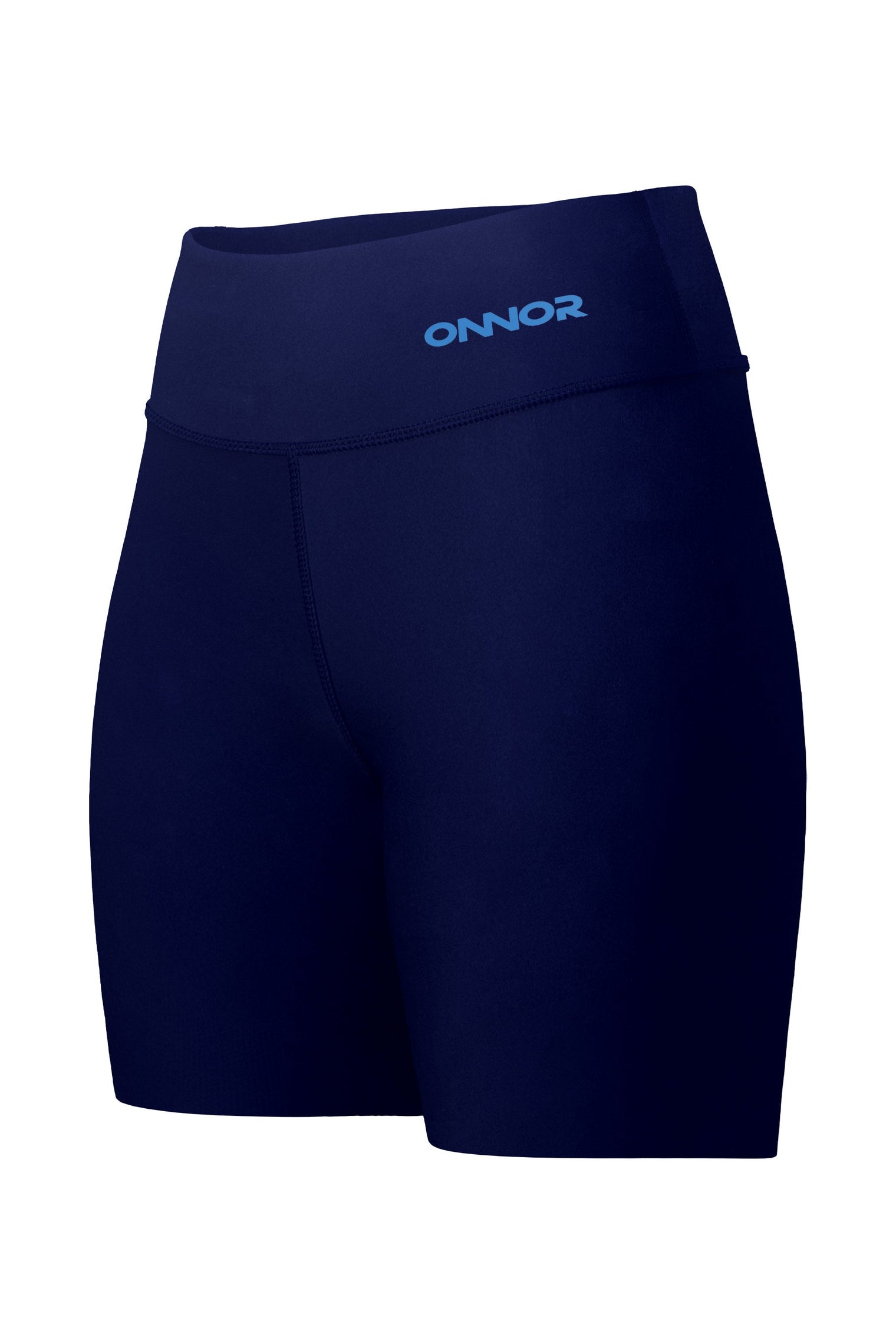 Women's Blue PRO Seamless Running Shorts