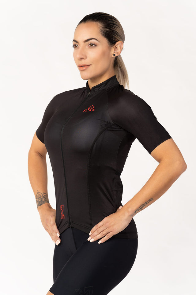 Women's DNA Black Elite Cycling Jersey