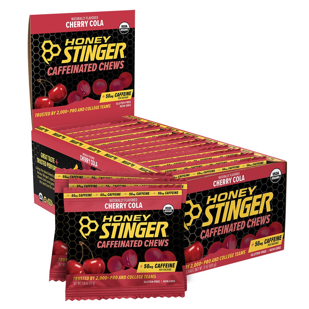 Caffeinated Cherry Cola Energy Chews Box of 12