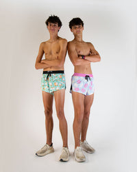 Men's Animal Cookies 2" DS Split Shorts (XS, S, M, L, XL)