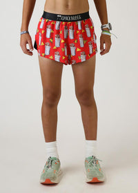 Men's Burritos 2" Half Split Shorts (XS, S, M, L, XL)