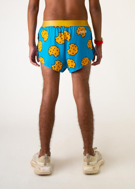 Men's Chocolate Chip Cookies 2" Half Split Shorts (XS, S, M, L, XL)