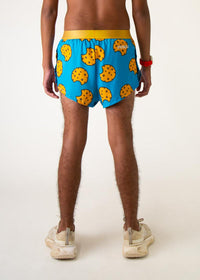 Men's Chocolate Chip Cookies 2" Half Split Shorts (XS, S, M, L, XL)