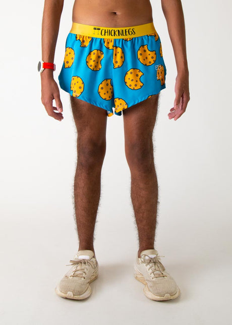 Men's Chocolate Chip Cookies 2" Half Split Shorts (XS, S, M, L, XL)