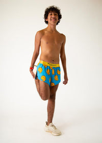 Men's Chocolate Chip Cookies 2" Half Split Shorts (XS, S, M, L, XL)