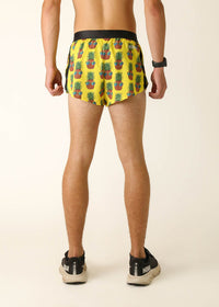 Men's Pineapple Express 2" Half Split Shorts (XS, S, M, L, XL)