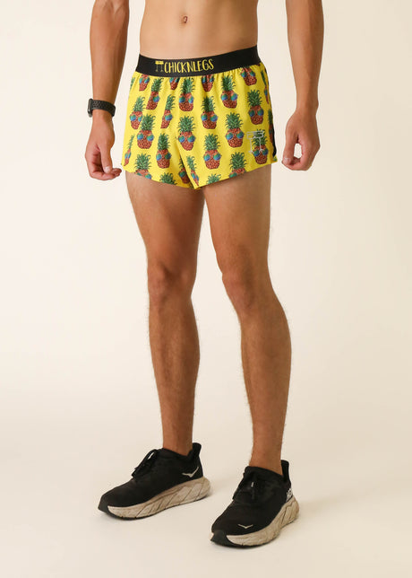 Men's Pineapple Express 2" Half Split Shorts (XS, S, M, L, XL)