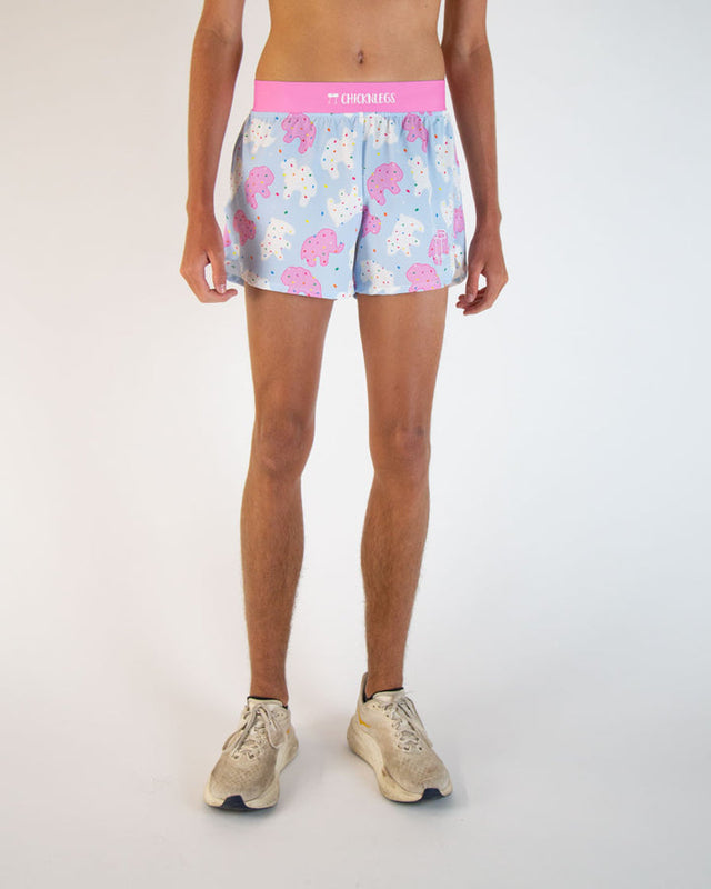 Men's Animal Cookies 2" DS Split Shorts (XS, S, M, L, XL)