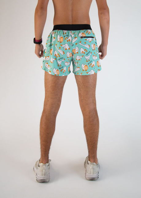 Men's Silly Goose 4" Half Split Shorts (XS, S, M, L, XL)